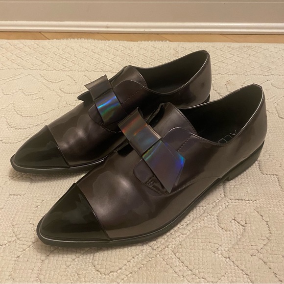 •SOLD• NWOT Aldo Patent Leather Oxford Loafers - Picture 1 of 10